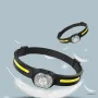 600 Lumens XPG+COB LED Headlamps USB Rechargeable Headlight With Safety Light Waterproof Portable Head Lamp For Cycling Fishing Working Searching