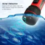 Fishing Finder Sonar Ice Fishing Wireless Handheld Fish Finder with LED Underwater Light 0.8-90m Identification Depth