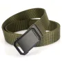 ZANLURE 125cm Metal Buckle Tactical Belt Nylon Wistand Inserting Buckle Military Fan for Men Women