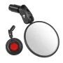WEST BIKING Round Bicycle Rearview Mirror 360°Rotatable Convex Safety Cycling Motorcycle MTB Bike Rearview Mirror