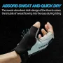 ROCKBROS Half Finger Bicycle Gloves PU Leather Breathable Non-slip Fashion Gloves for MTB Bike Cycling Fun