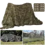 Multi-size Camo Net Quick Dry Waterproof Camouflage Netting Reversible Green/Brown For Hunting/Shooting