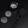 400lm LED Rear Bike Light Safety Tail Light Waterproof Professional Natural White Bicycle Cycling Light Adjustable Button Battery For Camping Hiking Caving Everyday Use