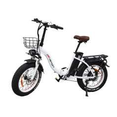 [USA DIRECT] DRVETION CT20 Electric Bike 48V 15AH Battery 750W Motor 20*4.0inch Fat Tires 40-80KM Max Mileage 150KG Max Load Folding Electric Bicycle