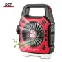 WEST BIKING Portable Camping Light with Fan 3 In 1 Multifunctional Outdoor Flashlight USB Charging Home Lamp Hanging Tent Light