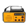 Emergency Hand Crank Radio with LED Flashlight for Emergency, AM/FM NOAA Portable Weather Radio with 8000mAh Power Bank Phone Charger, USB Charged & Solar Power for Camping,SOS Alarms for Home Outdoor