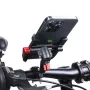 LAOTIE BM2 Universal Bike Phone Holder Four Corners Shockproof Free Rotation 4.0\-7.0\ Cellphone Electric Scooter Motorcycle Bicycle Mount for SAMEBIKE LAOTIE