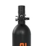 [US Direct] SMACO S400Plus 1L Scuba Diving Tank Set Oxygen Diving Cylinder Equipment Air Cylinder Underwater Diving Kit Black