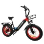 [USA Direct] BAOLUJIE DP-2003 48V 12AH 500W 20*4.0inch Electric Bicycle 30-40KM Max Mileage 120KG Payload Electric Bike