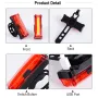 Đèn hậu xe đạp USB có thể sạc lại cho xe đạp leo núi Đèn hậu xe đạp địa hình Đèn hậu chống nước cảnh báo an toàn khi đi xe đạp ban đêm Đèn LED TL2451
