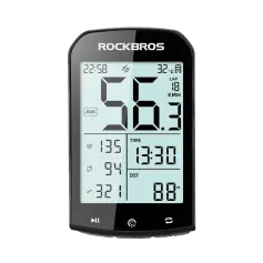 ROCKBROS M1 GPS Computer da bicicletta 5.0 ANT Bluetooth impermeabile wireless Tachimetro per bicicletta Contachilometri per bicicletta Cronometro Accessori per bici per MTB Strada/Ciclismo/Bici da città