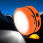 ThorFire CL01 LED Camping Lights Hand Crank USB Rechargeable Lanterns Collapsible Mini Tent Lamp Emergency Torch Night Light For Outdoor Camping