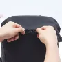 90FUN Black Business Men Backpack Simple And Light Laptop Bag For 15.6 inch With Anti-theft Zipper Travel Backpack Dropshipping