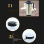 IPRee 12V/24V Car Truck 1200ml Water Heater Portable Hot Water Kettle Auto Shut-Off Fast Boiling for Travel Home