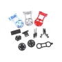 3 In 1 Bike Holder Aluminum Alloy Code Table Flashlight Seat Odometer Extension Bicycle equipment