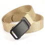 ZANLURE 125cm Metal Buckle Tactical Belt Nylon Wistand Inserting Buckle Military Fan for Men Women