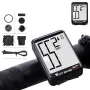 WEST BIKING Smart Bike Computer 2.16 inch LED Digital Display Wireless Sensor Speed Accurate Data Record Backlight Switch for MTB Bicycle Cycling