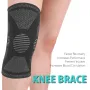 SKDK Fitness Protective Knee Pad Sports Elastic Sweatproof Knee Brace for Running Basketball Volleyball Tennis Sports