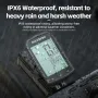 ROCKBROS M1 GPS Bicycle Computer 5.0 ANT Bluetooth Waterproof Wireless Bike Speedometer Bicycle Odometer Stopwatch Bike Accessories for MTB Road Cycle/City Bike