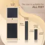 KALOAD Wooden Ankle Balance Board Ballet Yoga Foot Trainer Single Leg Balance Board Solid Wood Non-Slip Ankle Strengthener for Home Fitness