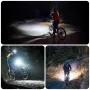 Astrolux® SL01 SL06 1000Lm 2000Lm Brightness & Vibration Smart Sensing Bike Light Flashlight Cycle Headlight Type-C USB Rechargeable Waterproof Front Light for Electric Bike Scooter MTB Bicycle