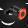 Đèn hậu xe đạp thông minh chống nước IPX6 độ sáng 100LM Đèn cảm biến phanh tự động Sạc USB Đèn hậu xe đạp