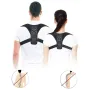 Adjustable Back Support Invisible Shoulder Posture Corrector Unisex Spine Neck Health Correction Belt for Home Office Sport