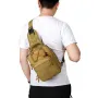 Riñonera táctica militar 600D Oxford, impermeable, EDC Molle, con múltiples bolsillos y cremallera, para acampar al aire libre y senderismo.