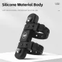 WEST BIKING Bicycle Water Bottle Holder Silicone Non-slip Straps Set MTB Road Bike Bottle Stand with Fixed Clip Accessories