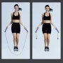 KALOAD 10\ Digital Jump Rope with Counter HD LCD Display Ball Bearings Rapid Speed Jump Rope Cable 360°Tangle-free Design Rope / Cordless Option