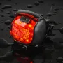 5 Mode COB Bike Taillight Outdoor IP65 Night Ride Mountain Cars Cycling Bike Light USB Charging Warning Taillight