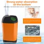 Ducha eléctrica portátil para exteriores, ducha de camping IPX7, resistente al agua, con pantalla digital para camping, senderismo, mochilerismo y viajes.