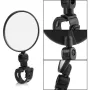 8cm Round Bicycle Rearview Mirror 360°Rotatable Convex Motorcycle Rearview Mirror