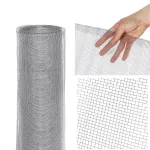 Hardware Cloth 24in x50ft & 1/8inch Chicken Wire Mesh Hot-Dipped Galvanized Material, Fence Wire Mesh for Chicken Coop/Run/Cage/Pen/Vegetables Garden and Home Improvement Projects