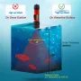 Fishing Finder Sonar Ice Fishing Wireless Handheld Fish Finder with LED Underwater Light 0.8-90m Identification Depth