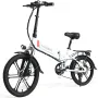 [US DIRECT] SAMEBIKE 20LVXD30-II 48V 10.4AH 350W Sepeda Lipat Listrik 20 Inch Jangkauan Jarak Tempuh 70-80KM Beban Maksimum 120KG