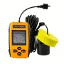 TL88E Portable Fish Finder Real-time Sonar Sensor LCD Display Water Depth Fish Location 200kHz Ultrasonic Underwater Fish Dectoter