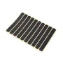XANES 10PCS Set 8*1cm Invisible Reflective Adhesive Tape Bicycle Helmets Black Car Covering White Scratches Repairing for Bike Scooter