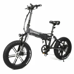 [USA Direct] SAMEBIKE XWLX09 10Ah 48V 500W 20 polegadas Ciclomotor Bicicleta Elétrica Dobrável Inteligente 80-90km Quilometragem Carga Máxima 150-180kg