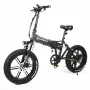 [USA Direct] SAMEBIKE XWLX09 10Ah 48V 500W 20 polegadas Ciclomotor Bicicleta Elétrica Dobrável Inteligente 80-90km Quilometragem Carga Máxima 150-180kg