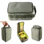 Portable Fishing Bag Multiple Compartments Fishing Line Reel Lure Hook Storage Handbag Large Capacity Fishing Storage Bags