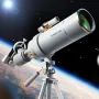 HD High Magnification Professional Astronomical Telescope Children Students Dual-Use Scientific Canned Telescope