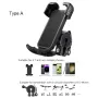 XANES YYS-443 Phone Holder 4.7\-6.8\ Adjustable Phone Clip Stand Shockproof Portable Bike Holder Phone Bracket for Bicycle Motorcycle