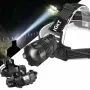 XHP70 Strong LED Headlamp Type-C USB Charging Outdoor Fishing Zoom Headlight Bike Running Search Head Lamp