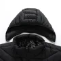 TENGOO HJ-09A 9-områdes värmejacka USB vinter utomhus elektrisk värmejacka varm sport termisk kappa kläder värmebar bomullsjacka