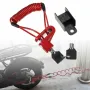 Anti-theft Lock For Electric Scooter Xiaomi Mijia Electric Scooter Electric Bike Disc Brake Lock With Steel Wire Bicycle Mountain Bike Motorcycle Disc lock Safety Theft Protect