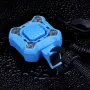 Elecpow Bicycle Horn Headlights Waterproof USB Charging Night Riding Strong Bike Light 140dB 6 Volume Security Alarm Bike Bell