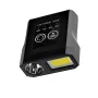 Bikight LED+COB Smart Sensor Mini lampada frontale portatile con ricarica USB e induzione, lampada da pesca, da corsa, con clip, impermeabile, da campeggio, da lavoro