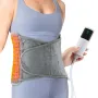 TENGOO Electric Heating Pad for Waist Back Neck Shoulders, Heated Cushion Waist Belt with 4 Timers & 9 Heating Setting, Comfortable Warm