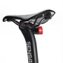 ANTUSI Q2S Bike Taillight Intelligent braking sensor 260mAh Battery 4 Light Modes Type-C Charging IPX6 Waterproof Wear-resistant Bicycle Rear Light for Night Cycling